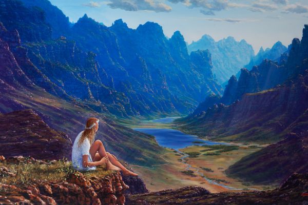 Nature's Child painting