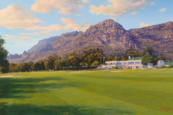 West Lake Golf Club painting